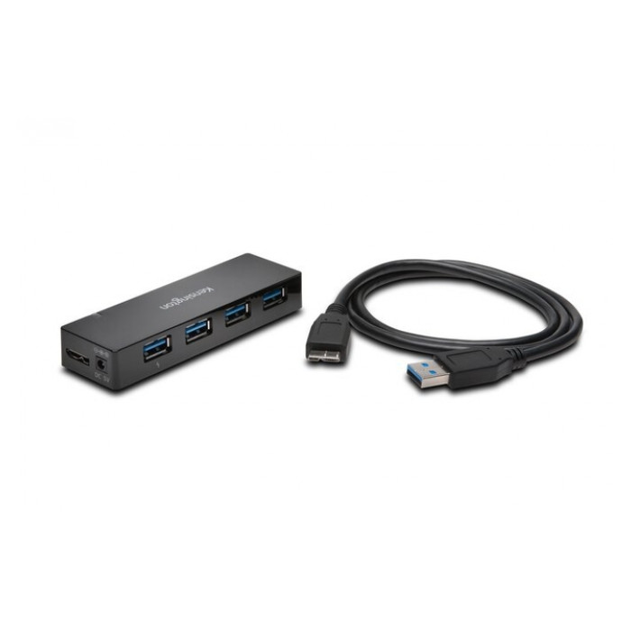 Hub Kensington USB 3.0 4-Poorten met oplader