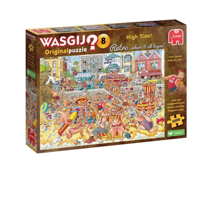 Puzzel Wasgij Retro Orginal 8 Vloed 1000st