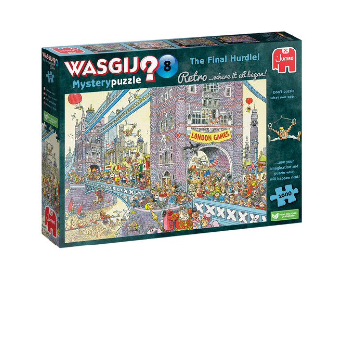 Puzzel Wasgij Retro Mystery 8 Laatste Horde 1000st