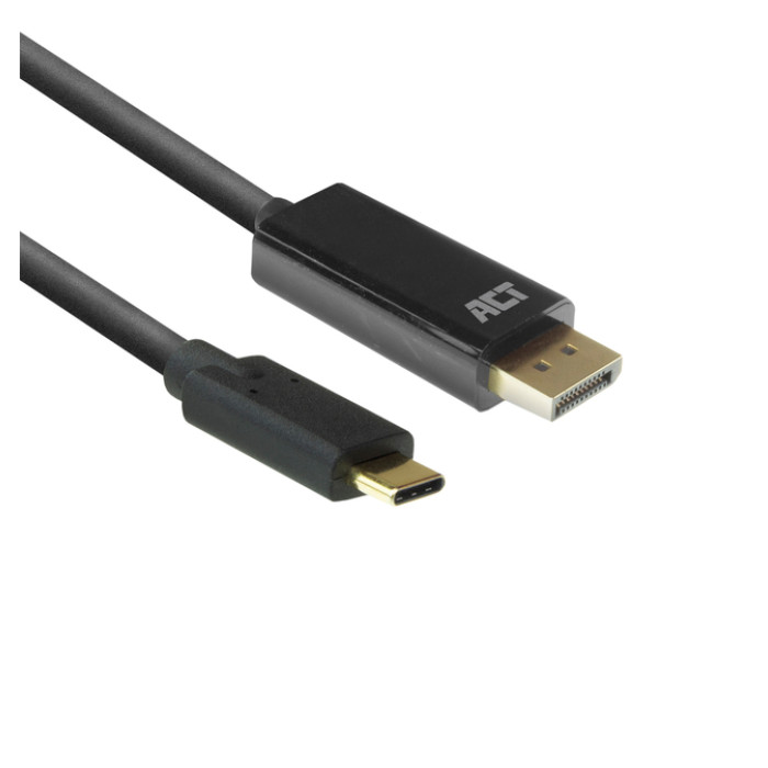 Kabel ACT USB-C naar Displayport 60Hz 2 meter