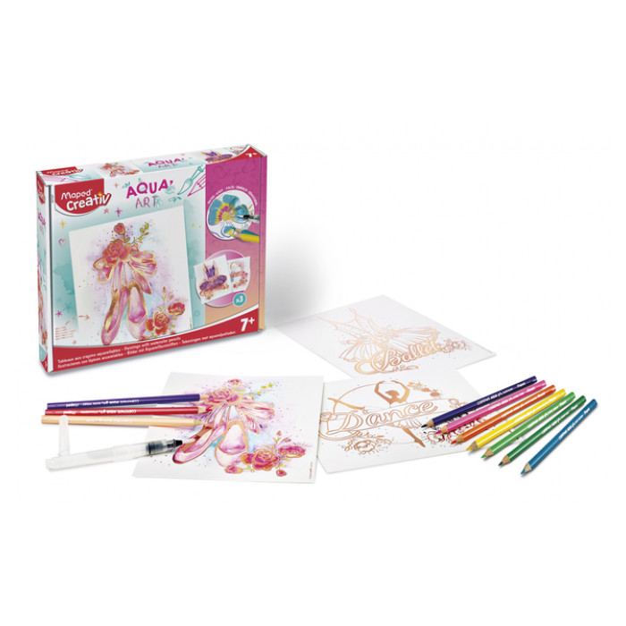 Hobbyset Maped Creativ Aqua'Art ballet 14-delig assorti