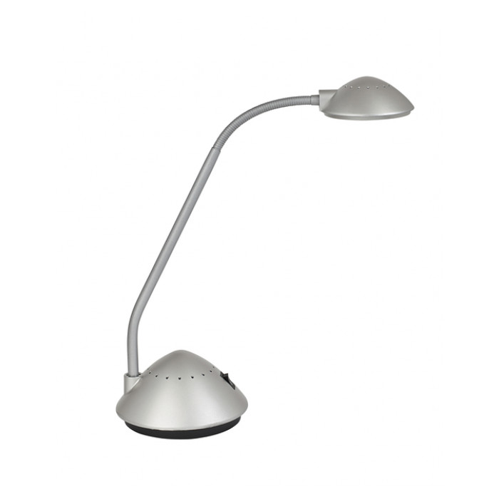 Bureaulamp MAUL Arc LED zilver