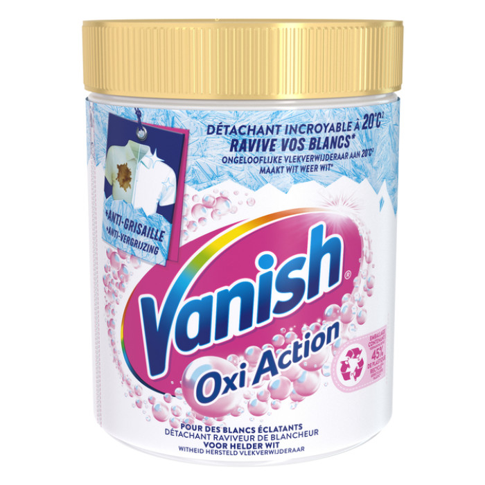 Wasbooster Vanish Oxi Action Whitening poeder 940g