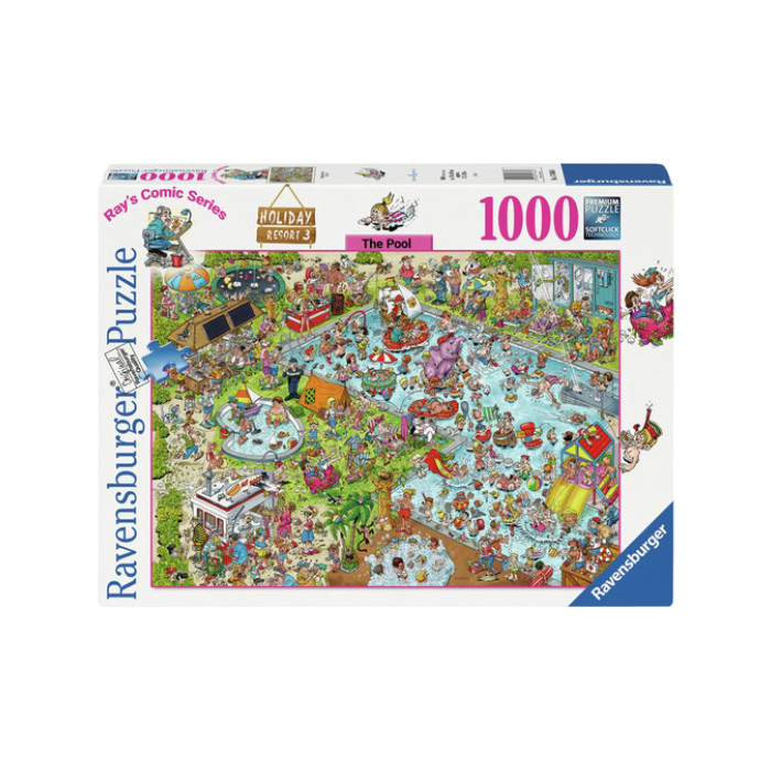 Puzzel Ravensburger Ray Comics The Pool deel 3 1000 stukjes