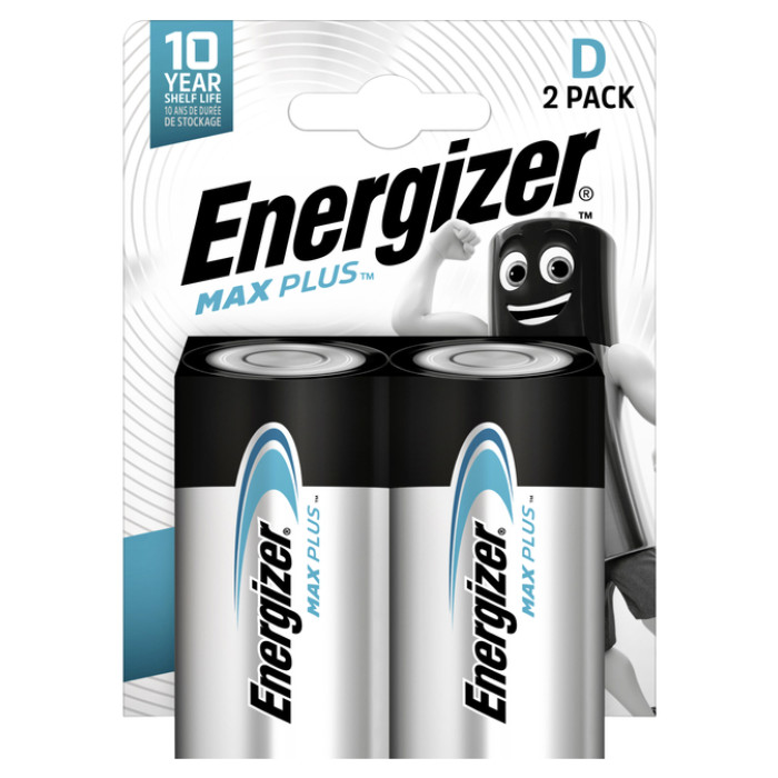 Batterij Energizer Max Plus 2xD alkaline