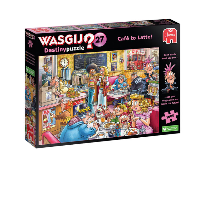 Puzzel Wasgij Destiny 27 De Koffieshop! 1000st