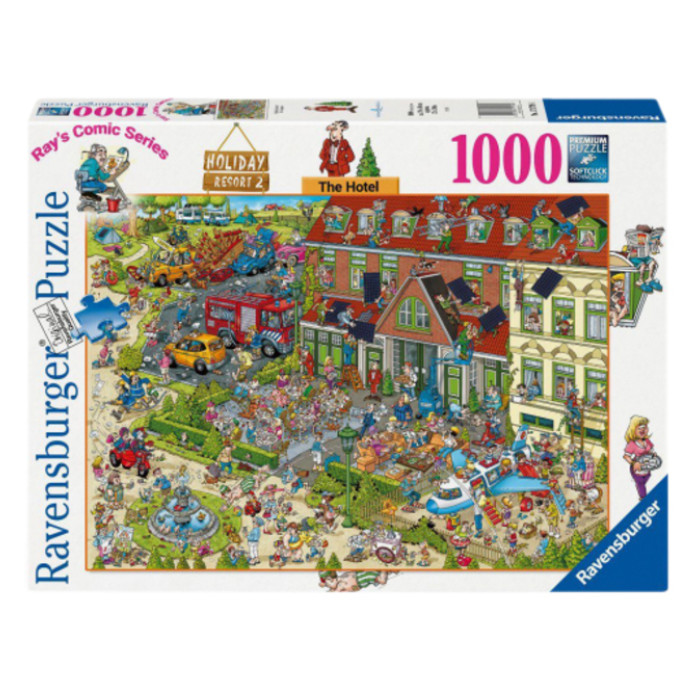 Puzzel Ray Comics Holiday resort 2 The hotel 1000 stukjes