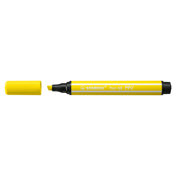 Viltstift STABILO Pen 68/24 Max citroengeel