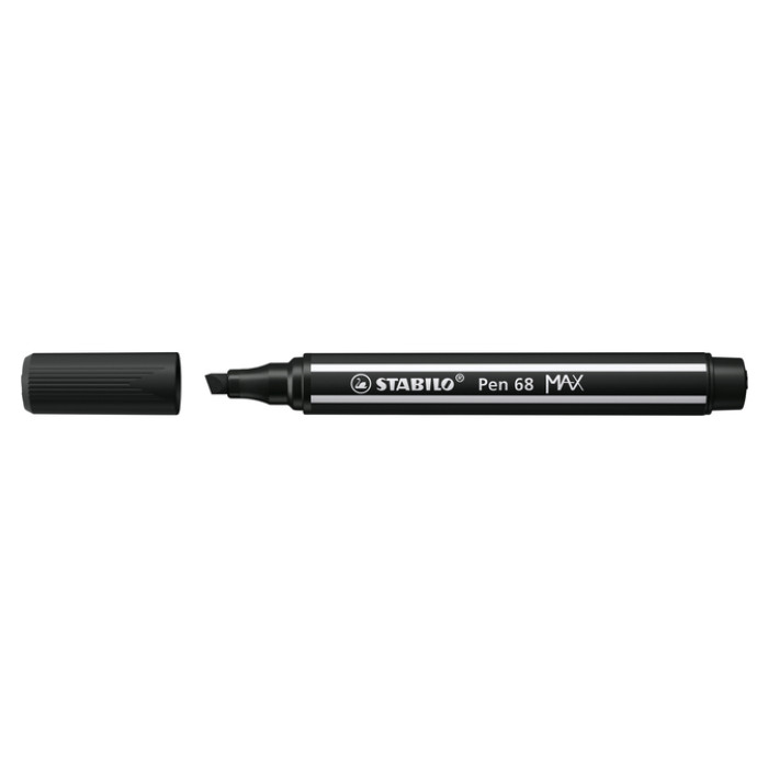 Viltstift STABILO Pen 68/46 Max zwart
