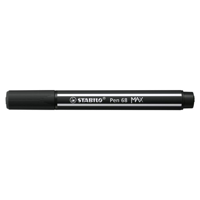 Viltstift STABILO Pen 68/46 Max zwart