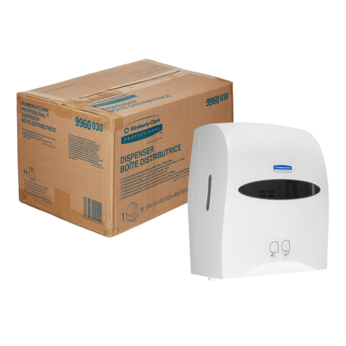 Handdoekroldispenser Kimberly Clark met sensor wit 9960