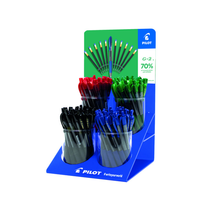 Gelschrijver PILOT BL-G2-7 M 4 assorti