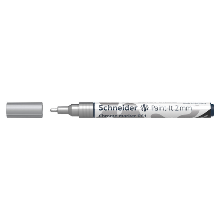 Viltstift  Schneider Paint-it 061 2.0mm metallic chrome