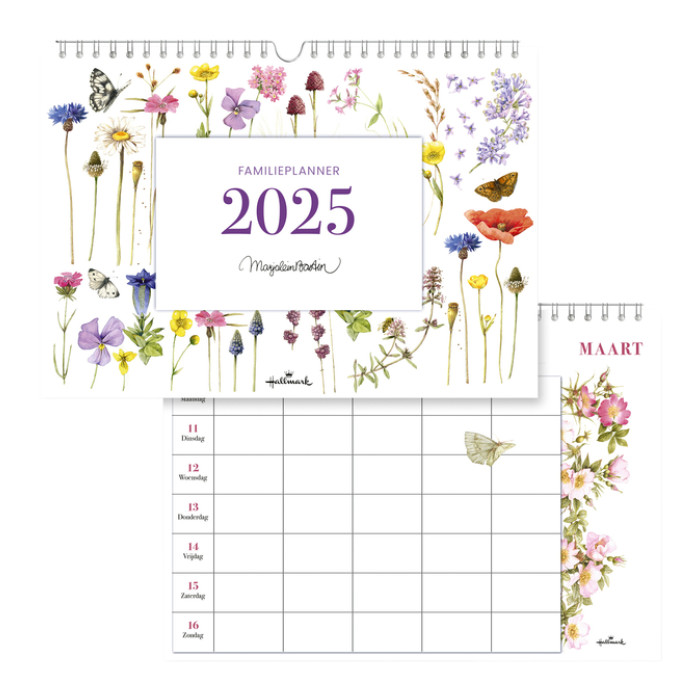 Familieplanner 2025 Hallmark Marjolein Bastin 279x210mm