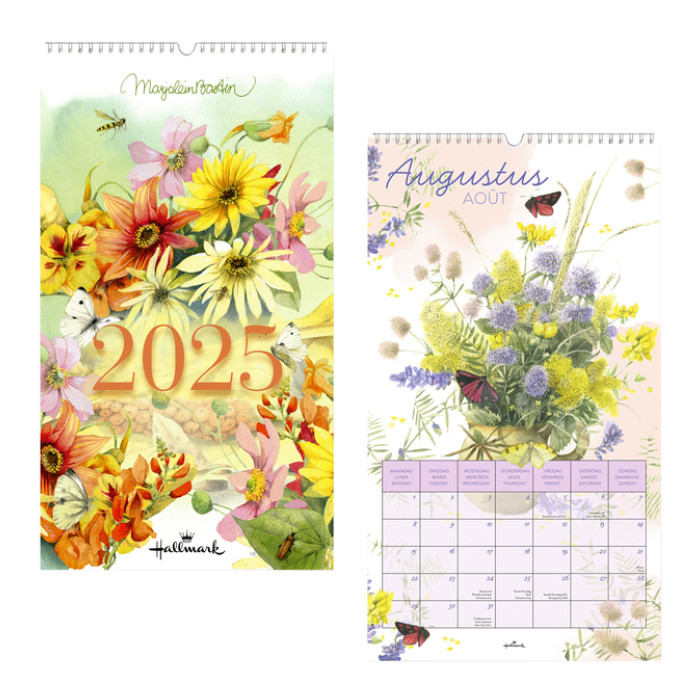 Maandkalender 2025 Hallmark Marjolein Bastin 165x230mm nature month