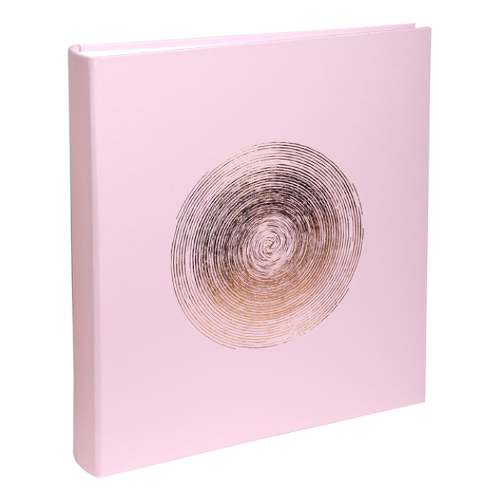 Fotoalbum Exacompta 29x32cm 60 witte pagina's Ellipse roze