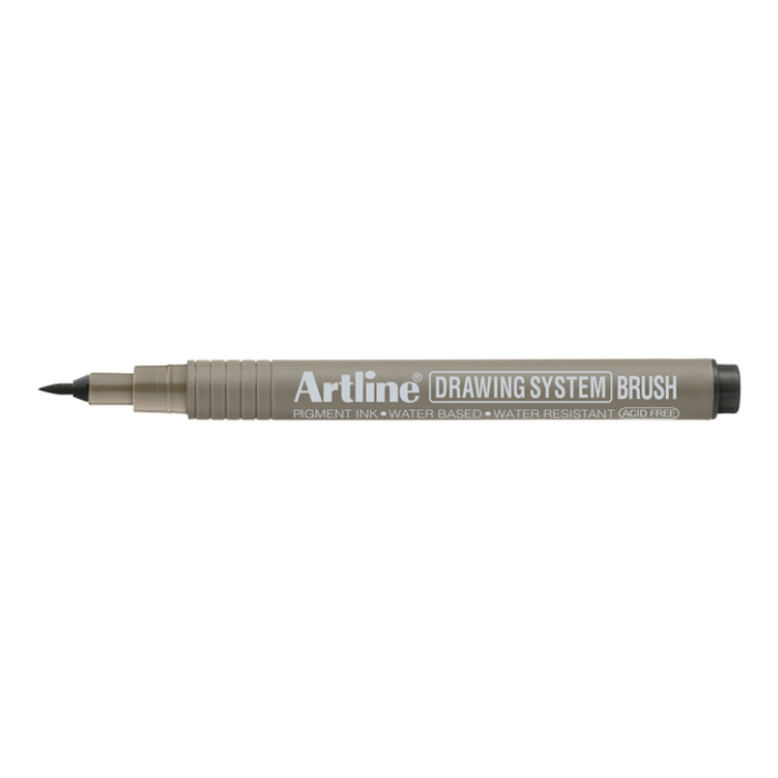 Fineliner Artline technisch brush zwart