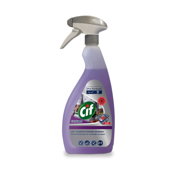 Desinfectiereiniger Cif Professional Safeguard spray 750ml