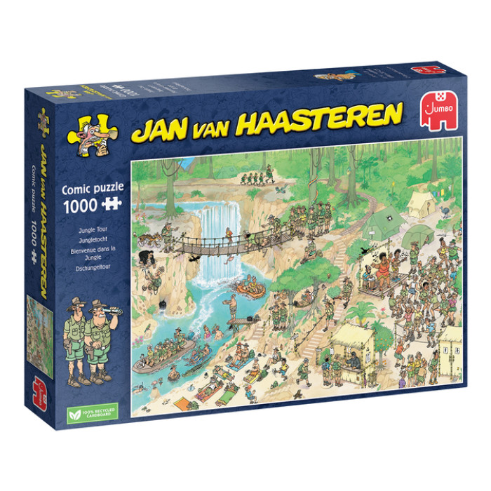 Puzzel Jan van Haasteren Jungletocht 1000st