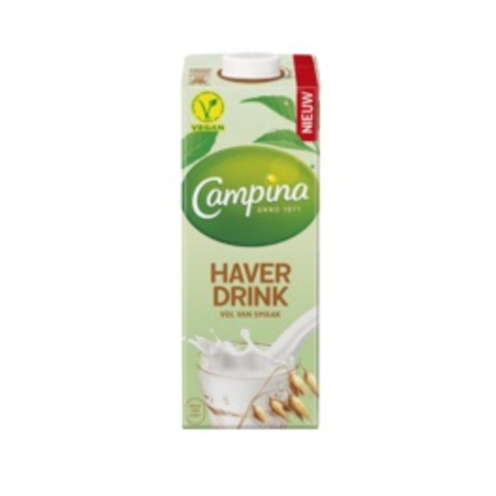 Haverdrink Campina plantaardig pak 1 liter