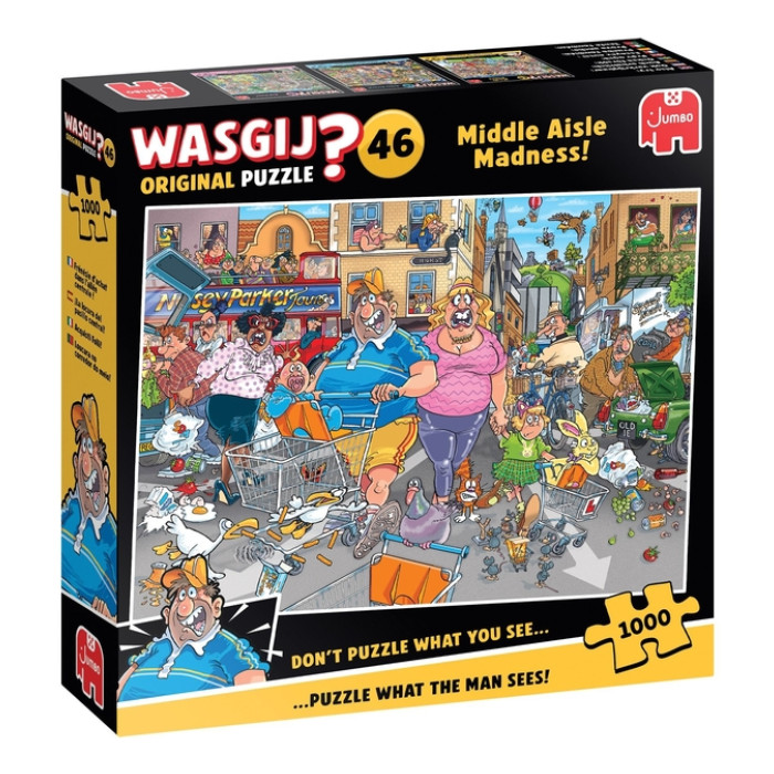 Wasgij Original 46 - Middle Aisle Madness 1000 st