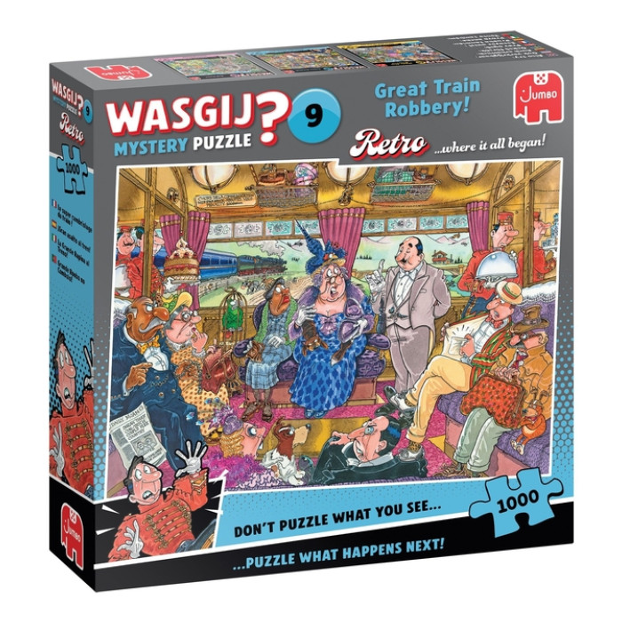 Wasgij Mystery 9 - The Great Train Robbery 1000 st