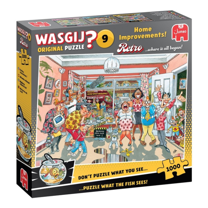 Wasgij Retro Original 9 Home Improvements 1000 st