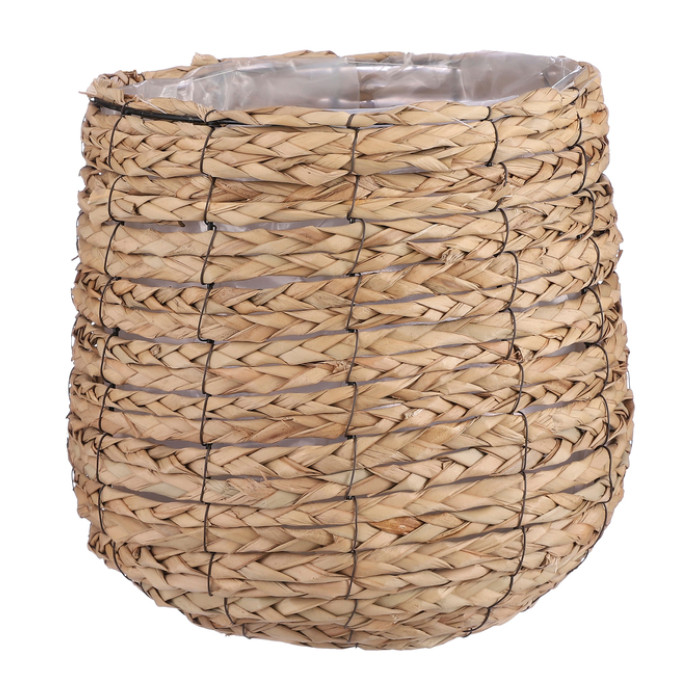Plantenmand Mica Avalon zeegras rond l.bruin
