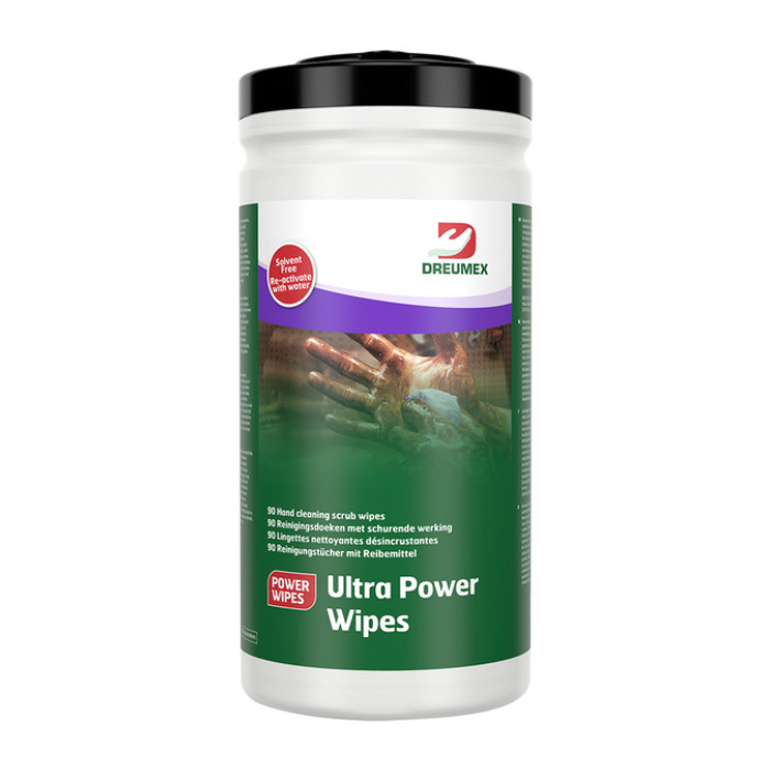 Reinigingsdoek Dreumex Power Wipes Ultra 90 stuks