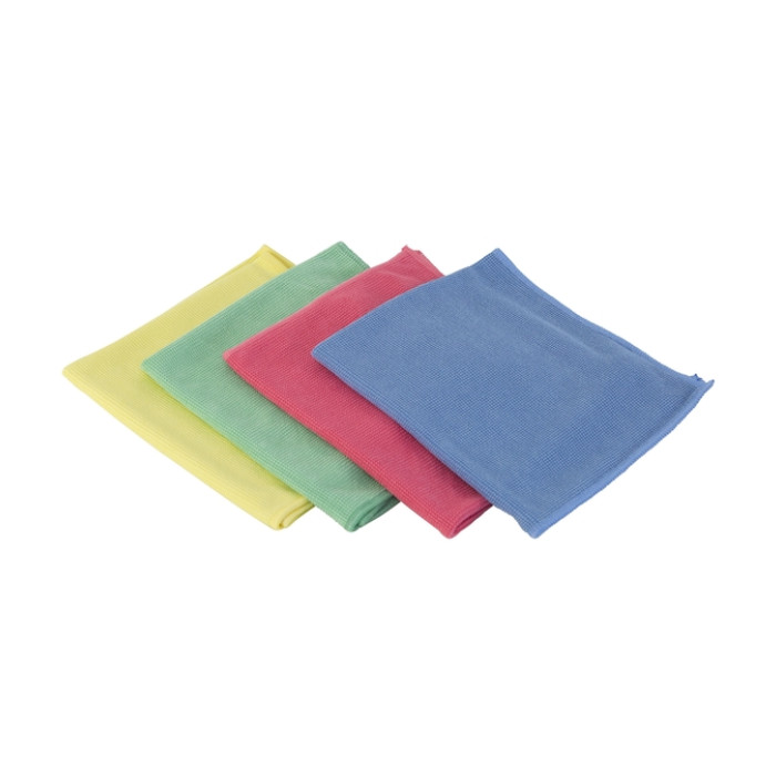 Microvezeldoek Cleaninq prof 40x40cm blauw 10 stuks