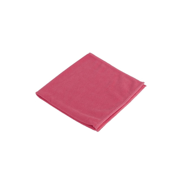 Microvezeldoek Cleaninq prof 40x40cm rood 10 stuks