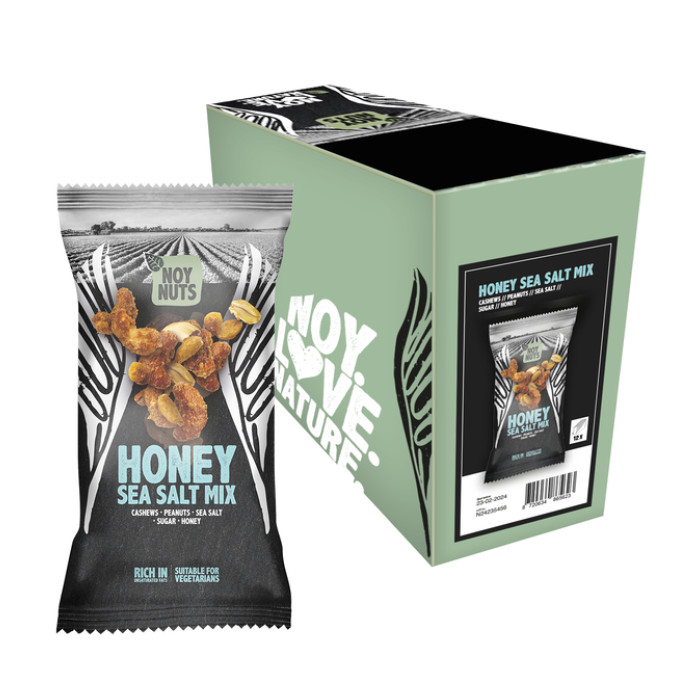 Noten NoyNuts honey sea salt mix zak 45 gram