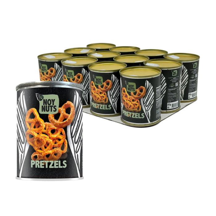 Pretzels NoyNuts blik 25 gram