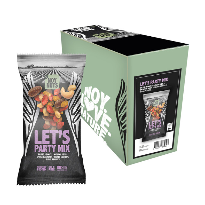 Noten NoyNuts let's party mix zak 45 gram