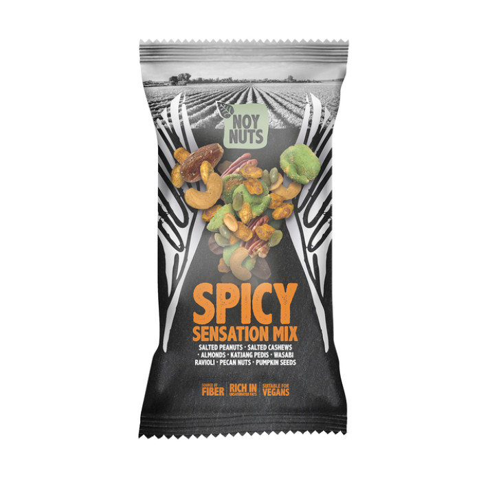 Noten NoyNuts spicy sensation mix zak 45 gram