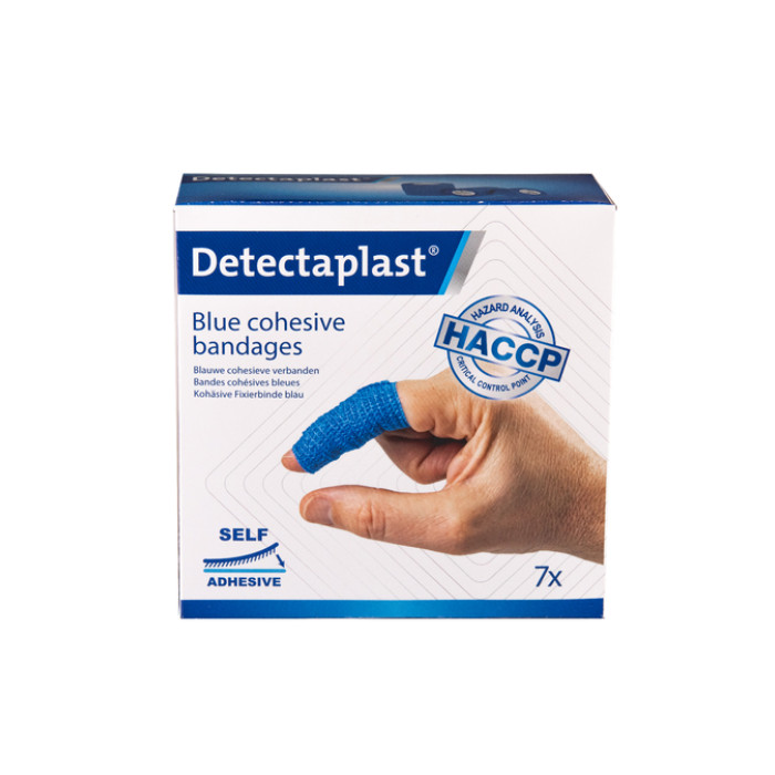 Kohesief verband blauw Detectaplast assorti 7 stuks