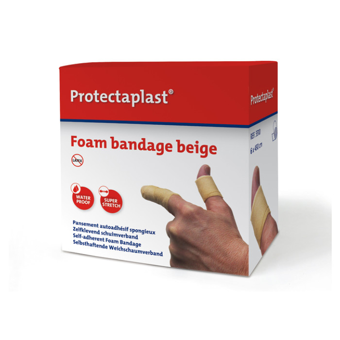 Foamverband Protectaplast beige 6cmx4,5m