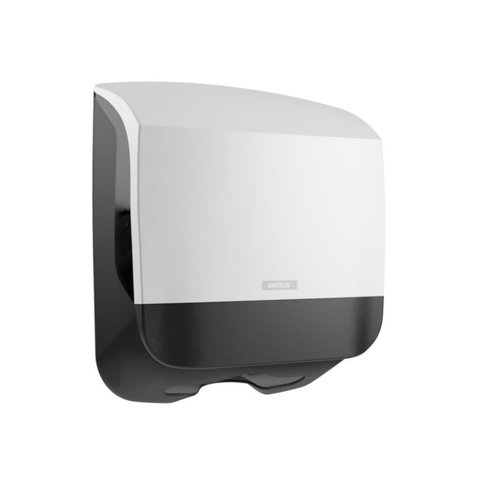 Handdoekdispenser Katrin mini wit 88942