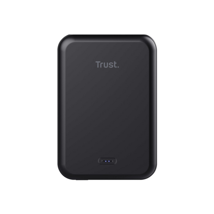 Powerbank Trust Magnetic draadloos 5000MAH zwart