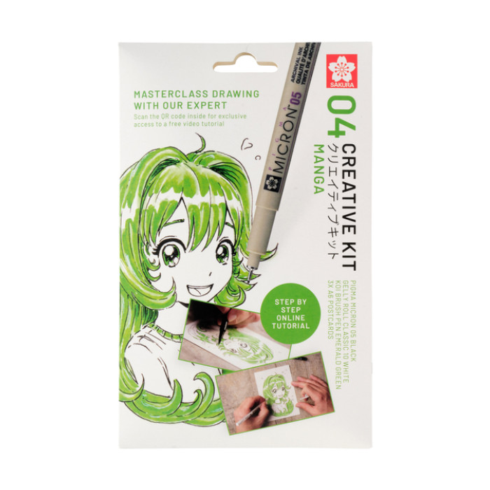 Tekenset Sakura Creative Kit Manga 6 stuks