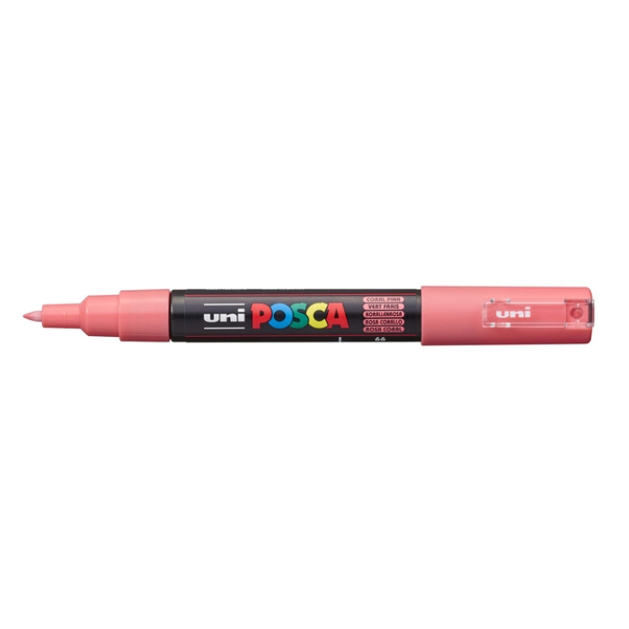 Verfstift Posca PC1MC extra fijn koraal