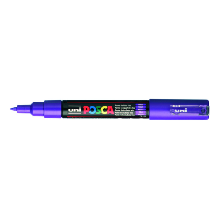 Verfstift Posca PC1MC extra fijn paars