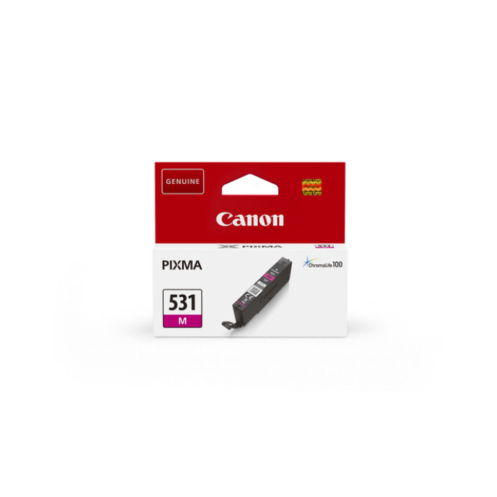 Inktcartridge Canon CLI-531 rood