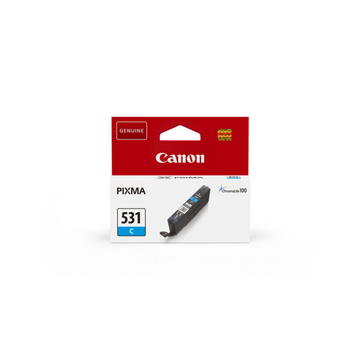 Inktcartridge Canon CLI-531 blauw