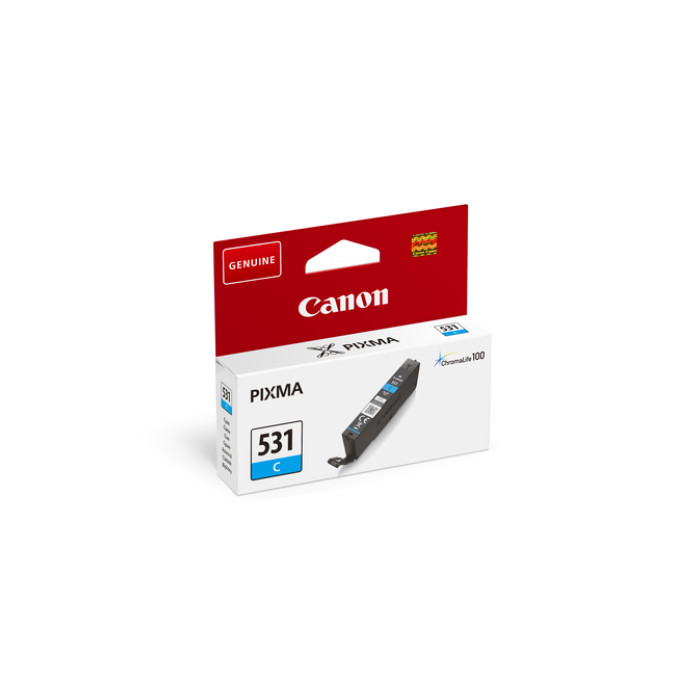 Inktcartridge Canon CLI-531 blauw