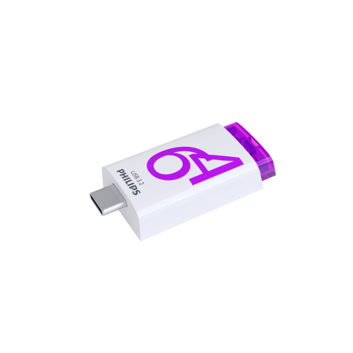 USB Stick Philips Click USB-C 64GB Magic Purple