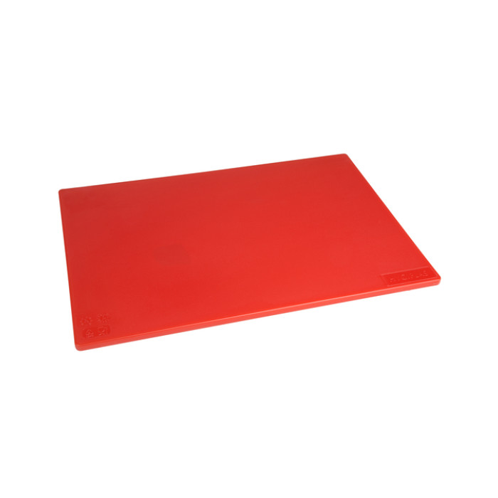 Snijplank Hygiplas LDPE 450x300x10 mm rood