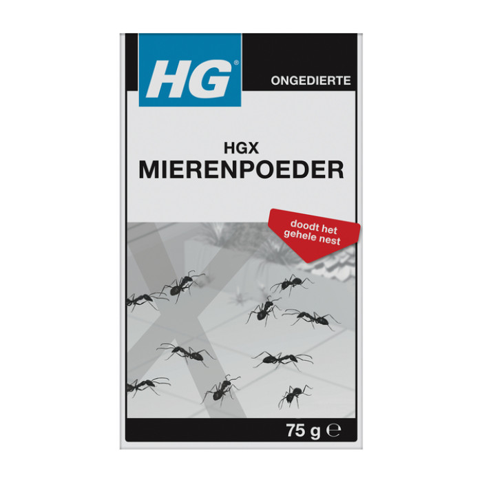 Mierenpoeder HG HGX buiten 75gram