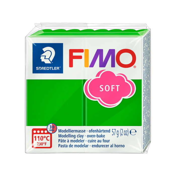 Boetseerklei Fimo soft 57 gram tropisch groen