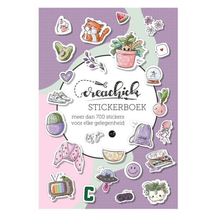 Stickerboek CreaChick A5 50 vel